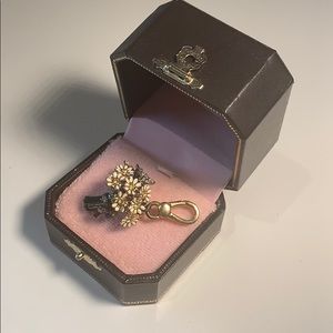 Juicy couture flower bouquet charm